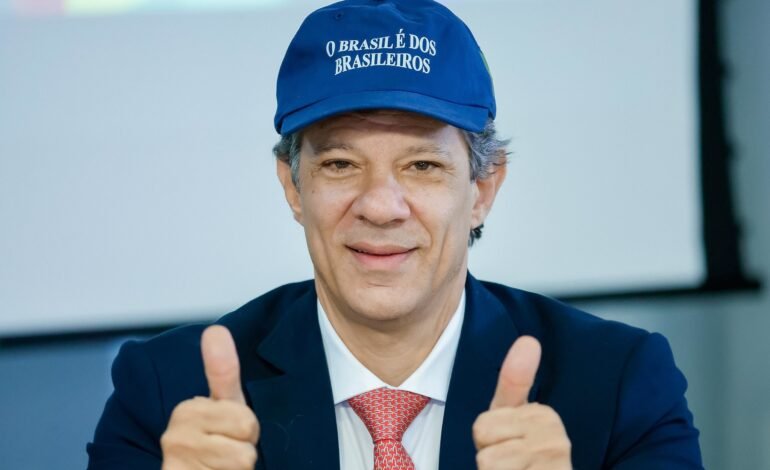 O ministro da Fazenda, Fernando Haddad, anunciou nesta
