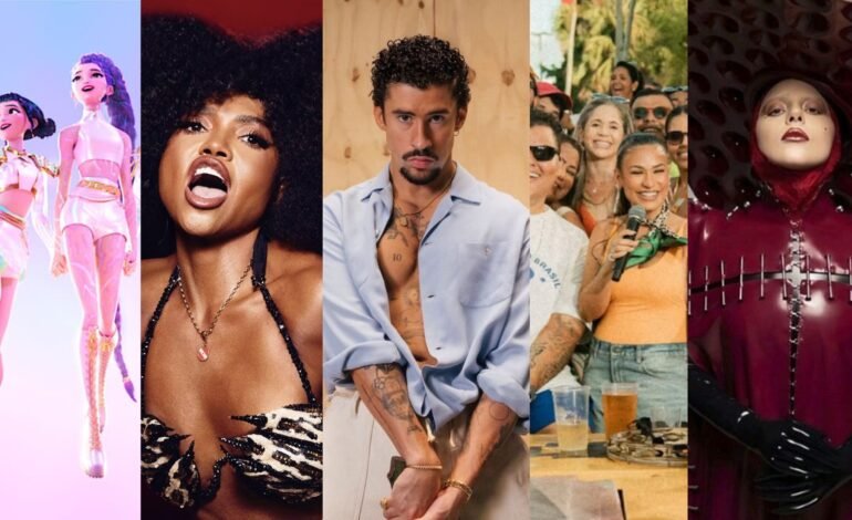 Os 10 hits que marcaram 2025 No mundo da música