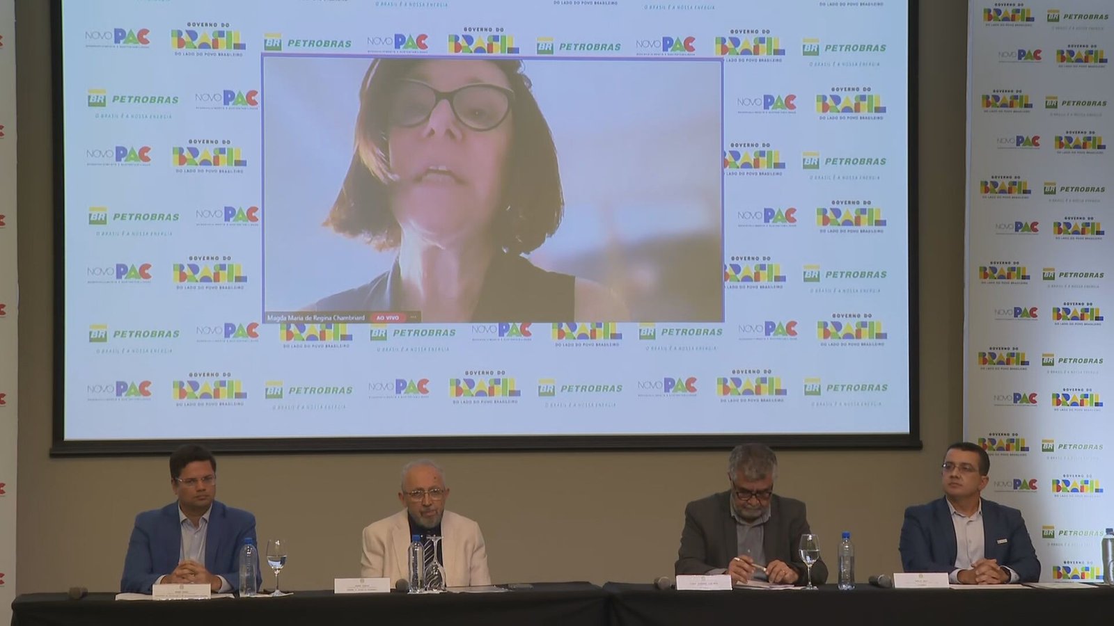 A Petrobras anunciou nesta segunda-feira (1º), em coletiva n