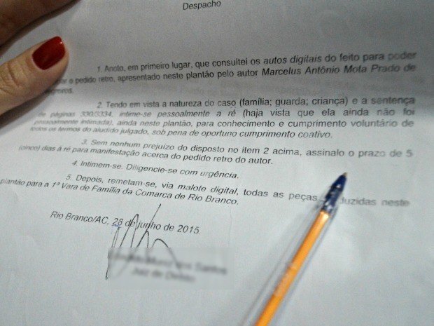 Pela primeira vez, a guarda compartilhada dos filhos