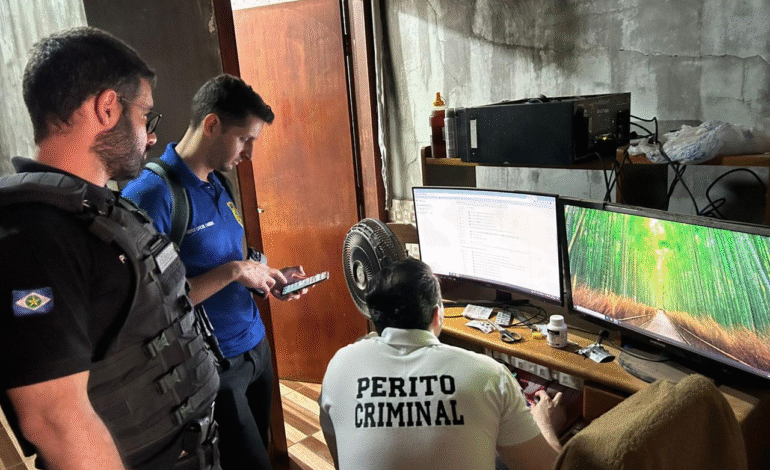 A Polícia Federal e as Polícias Civis de diversos estados