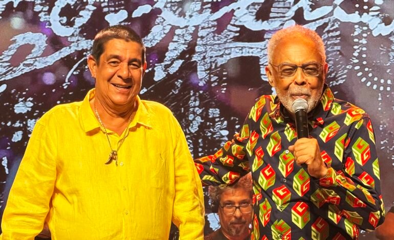 Zeca Pagodinho recebeu, na noite de 10 de dezembro de