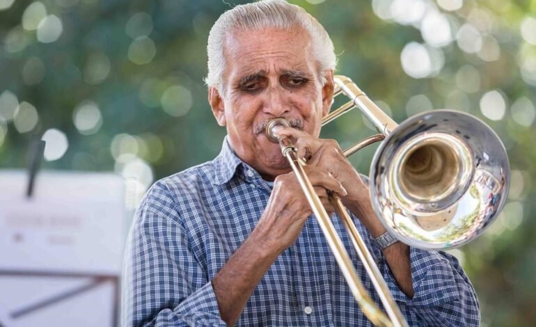 O trombonista sergipano Zé da Velha, discípulo de