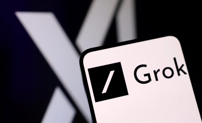 O chatbot Grok, desenvolvido pela empresa xAI de