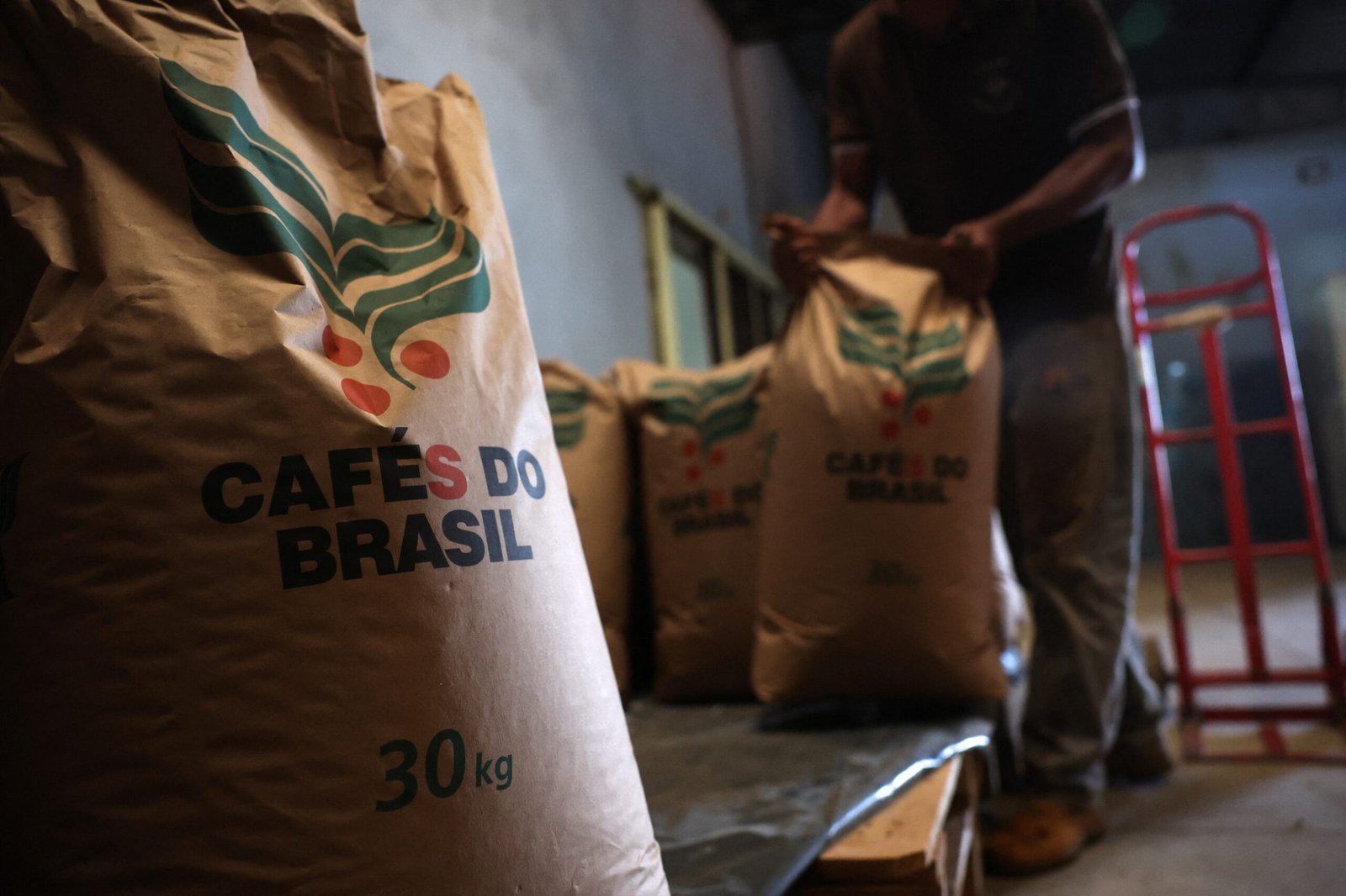 A exportação brasileira de café registrou uma receita