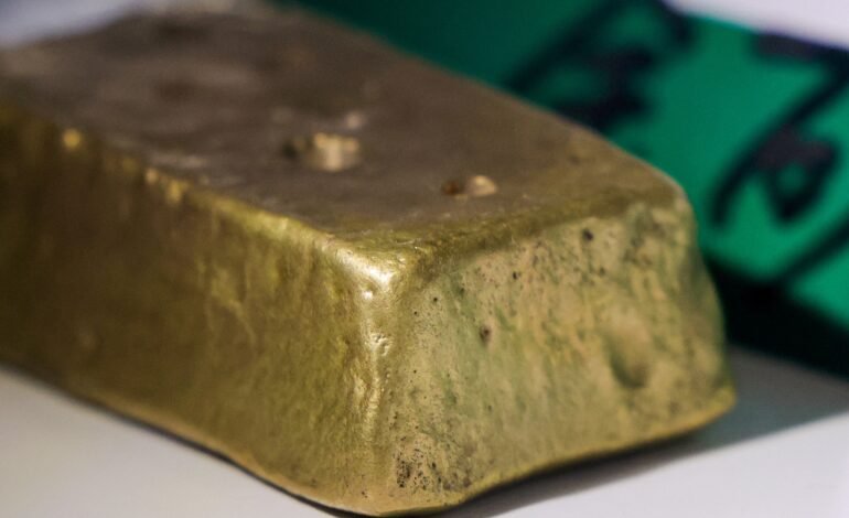 O preço do ouro ultrapassou a marca de US$ 5.500