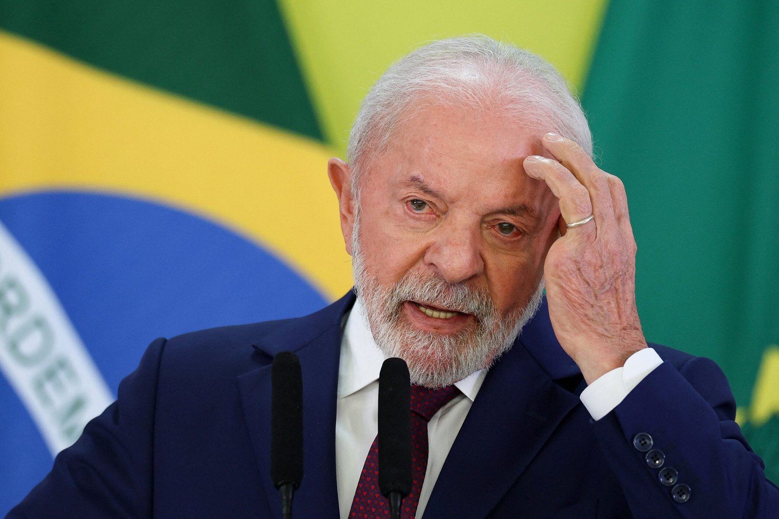 O presidente Luiz Inácio Lula da Silva criticou