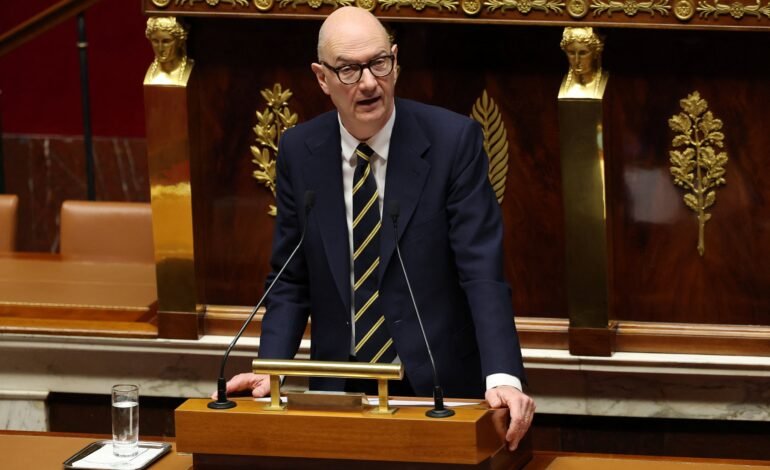 O ministro das Finanças da França, Roland Lescure