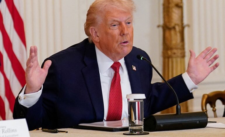 O presidente dos Estados Unidos, Donald Trump, declarou