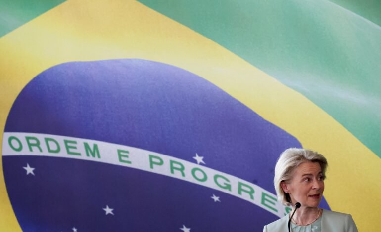 Líderes da União Europeia e do Mercosul começaram a chegar