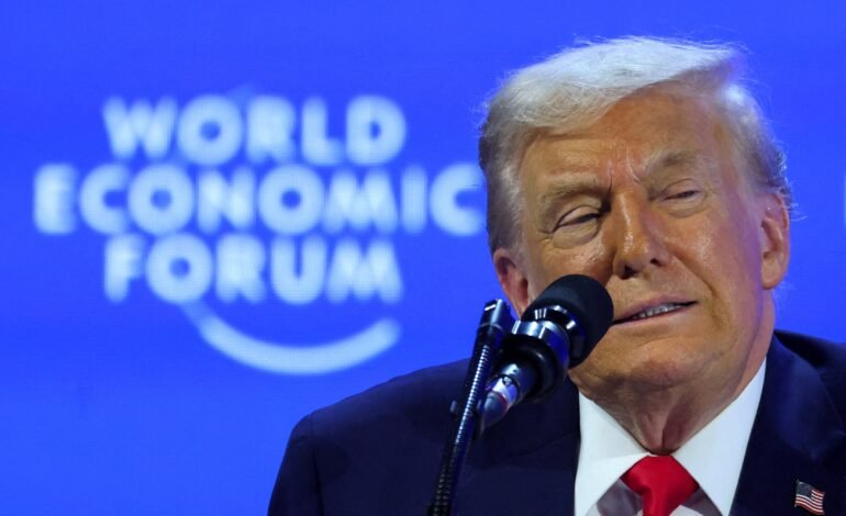 O presidente dos Estados Unidos, Donald Trump, lançou