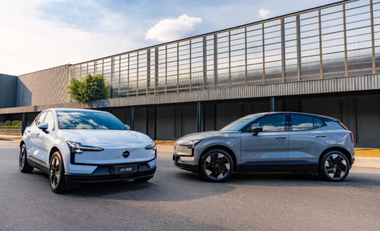 A Volvo iniciou um recall para o modelo EX30 no