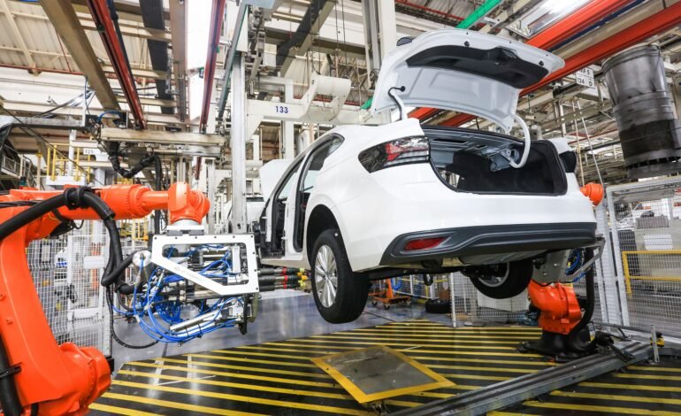 O Brasil produziu cerca de 2,6 milhões de veículos em