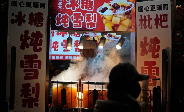 A economia da China cresceu 5% em 2025, impulsionada por