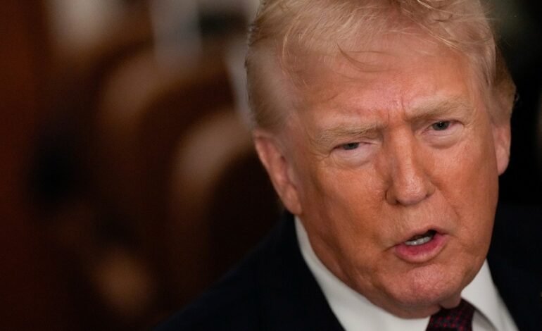 O presidente dos Estados Unidos, Donald Trump, criticou