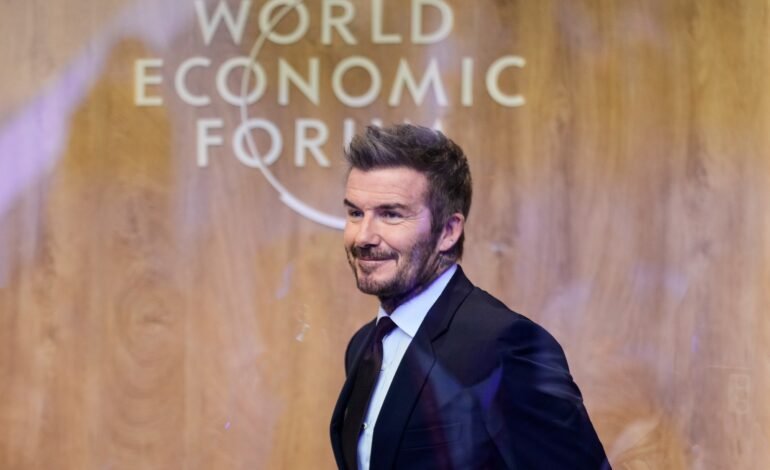 David Beckham comentou nesta terça-feira (20), no Fórum