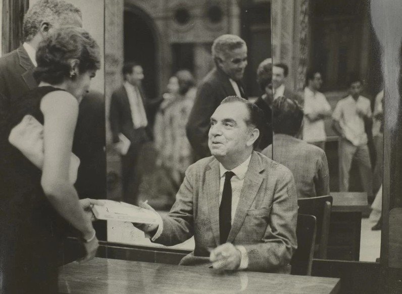 Nelson Rodrigues, escritor, dramaturgo e jornalista brasilei