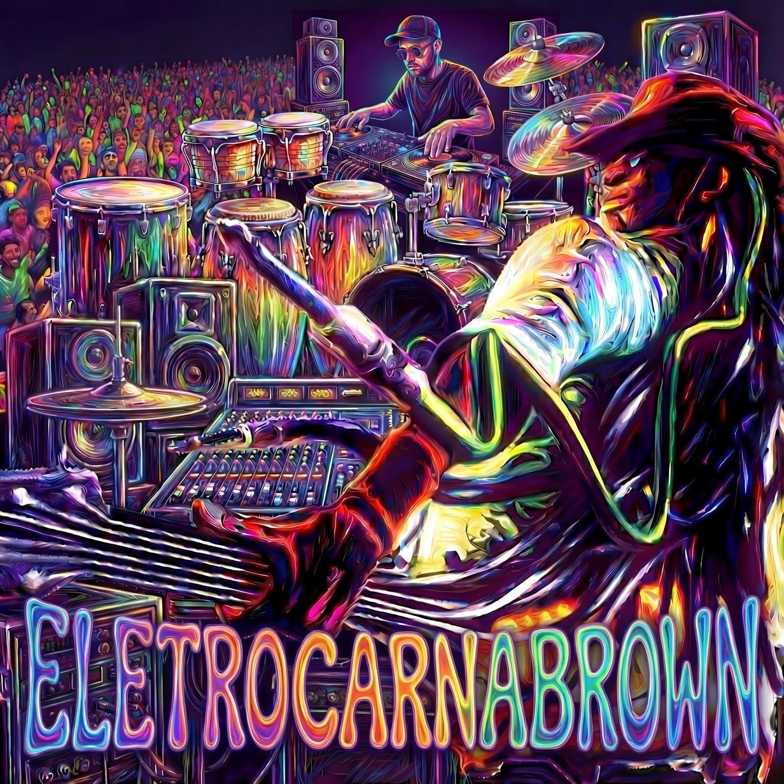 Carlinhos brown lança álbum eletrocarnabrown com remixagens