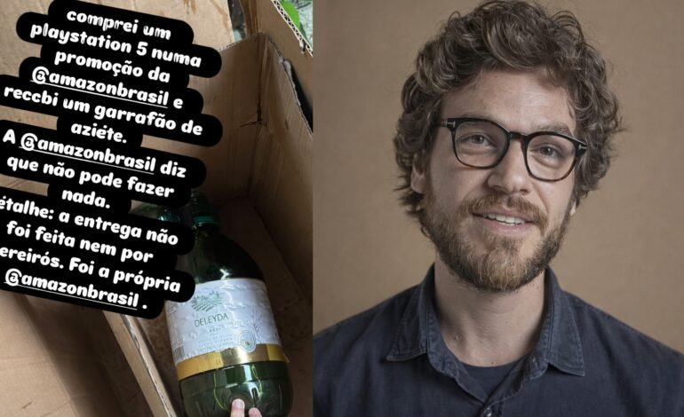 O ator Emílio Dantas denunciou ter recebido um