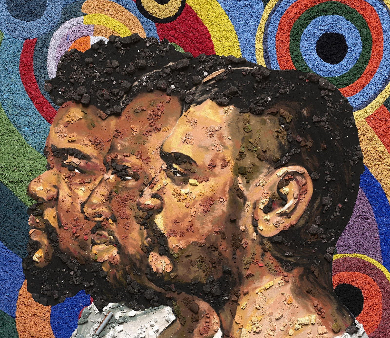 Os artistas Amaro Freitas, Criolo e Dino D’Santiago