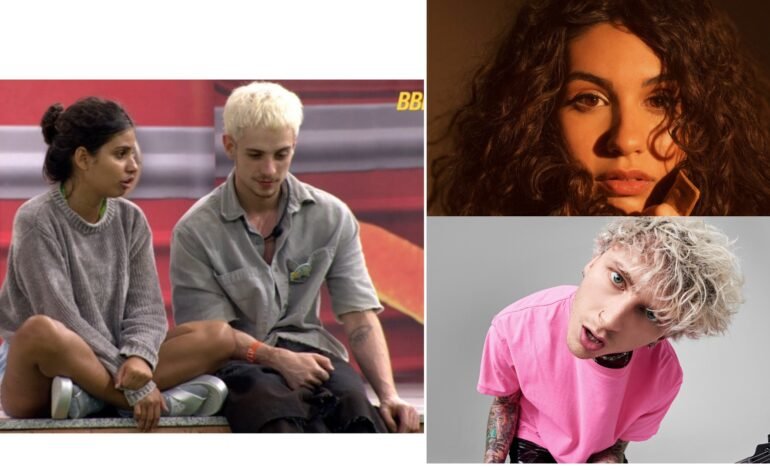 Os cantores Machine Gun Kelly e Alessia Cara