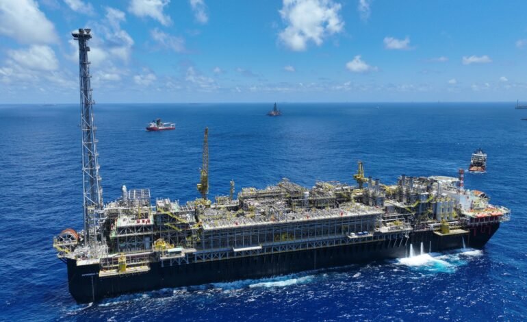 A Petrobras iniciou a produção na plataforma FPSO P-78, no