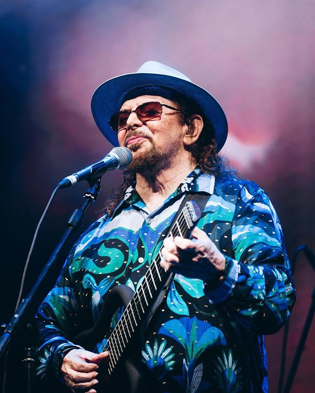 O cantor e compositor pernambucano Geraldo Azevedo, de