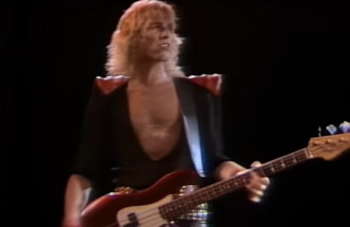 O baixista alemão Francis Buchholz, ex-integrante do Scorpio