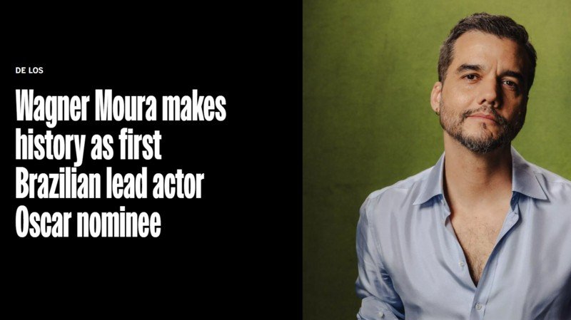 O filme brasileiro “O Agente Secreto” recebeu quatro