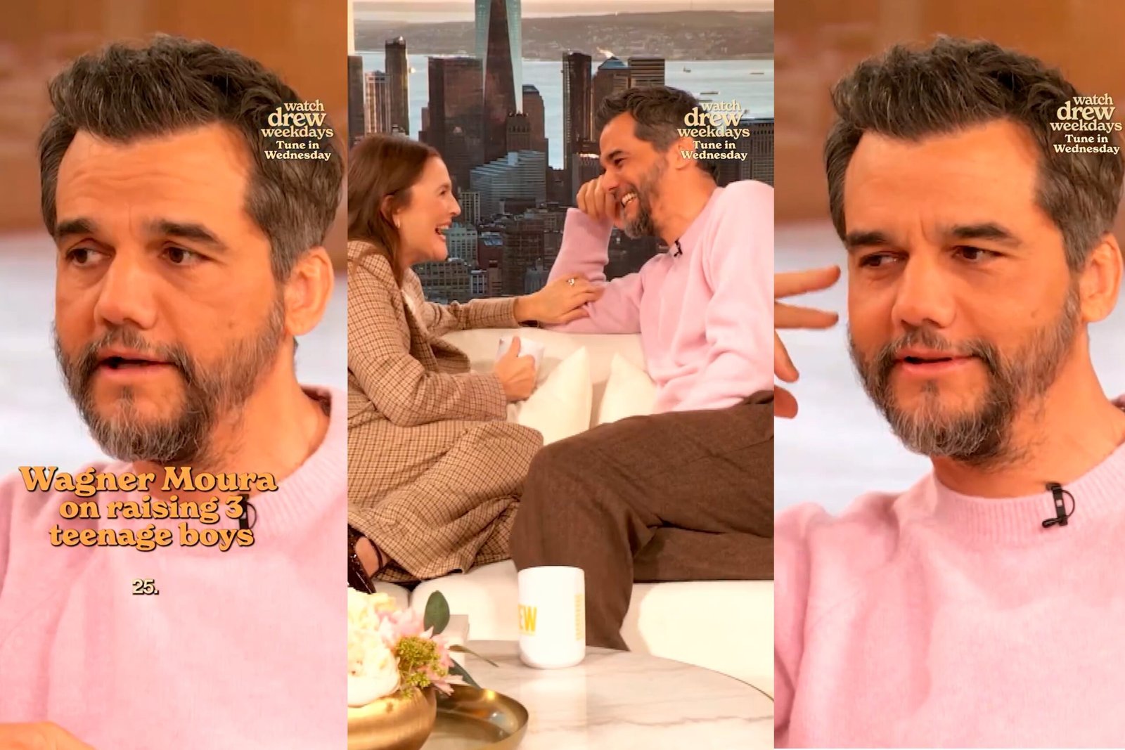 O ator Wagner Moura falou sobre o desafio de ser