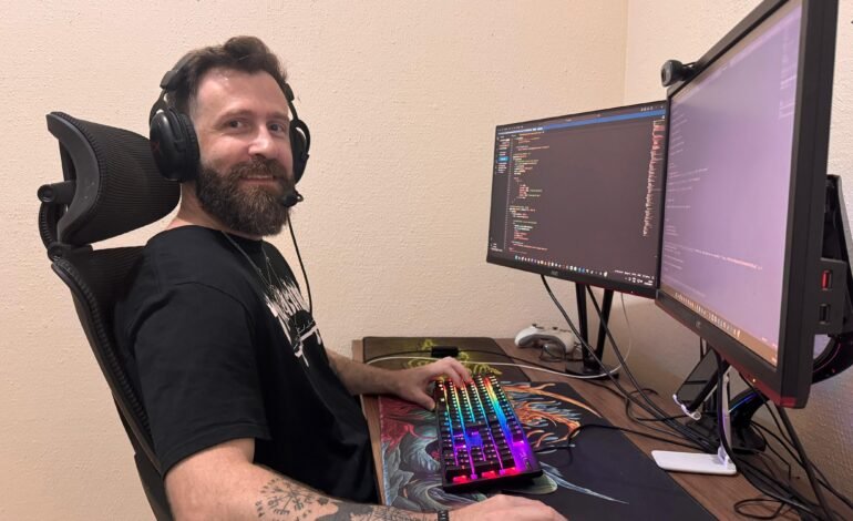 O brasileiro Carlos Eduardo Zambelli Aloi, profissional de