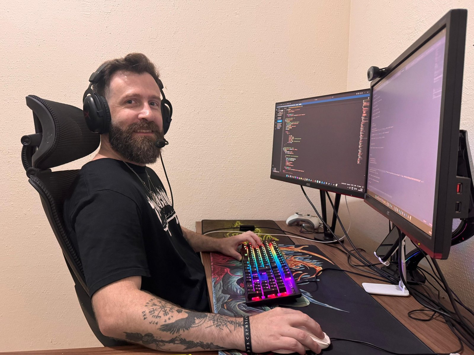 O brasileiro Carlos Eduardo Zambelli Aloi, profissional de