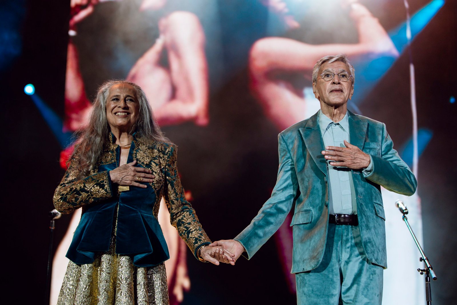 Caetano Veloso e Maria Bethânia conquistaram o Grammy