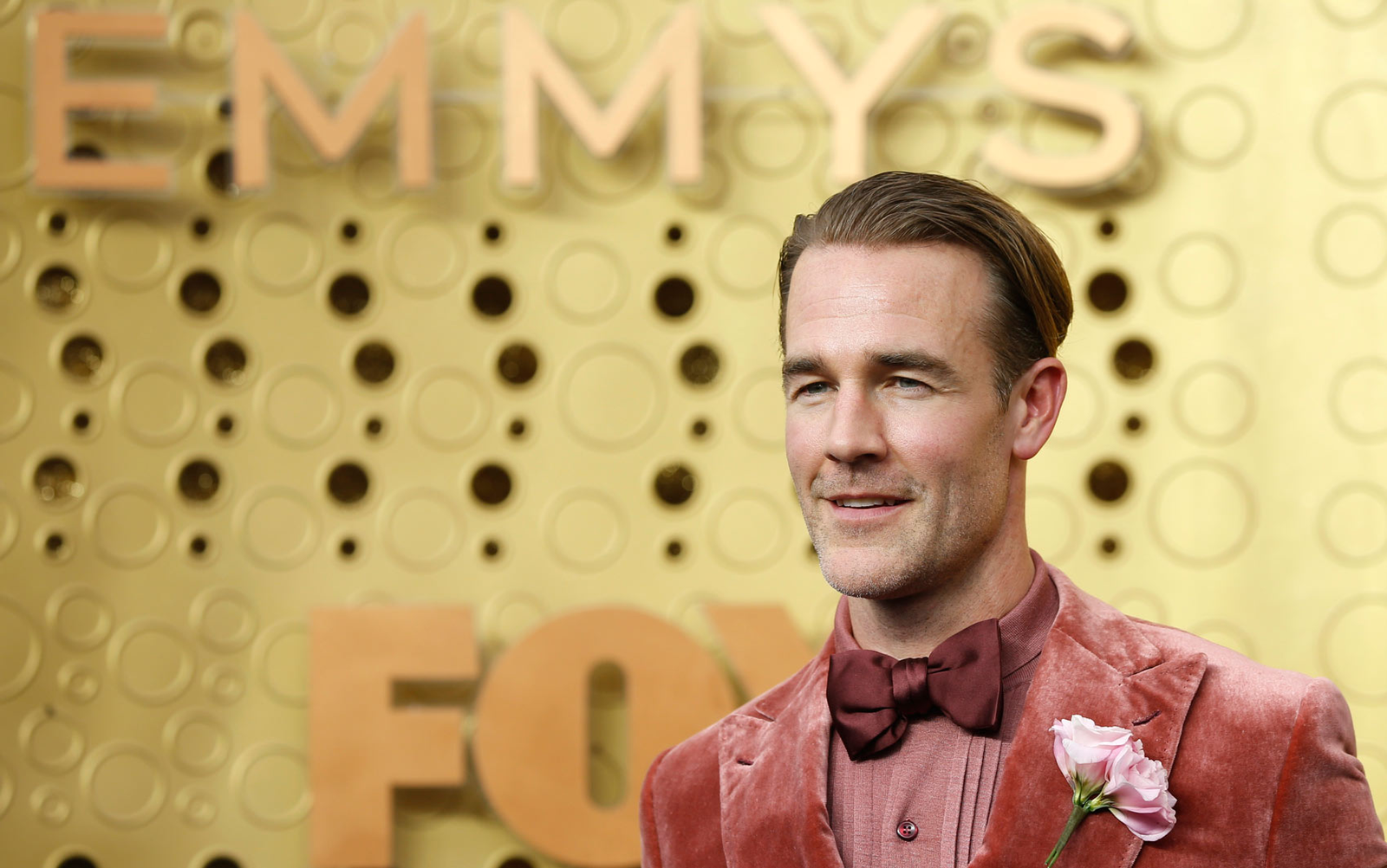 O ator James Van Der Beek, conhecido por interpretar Dawson