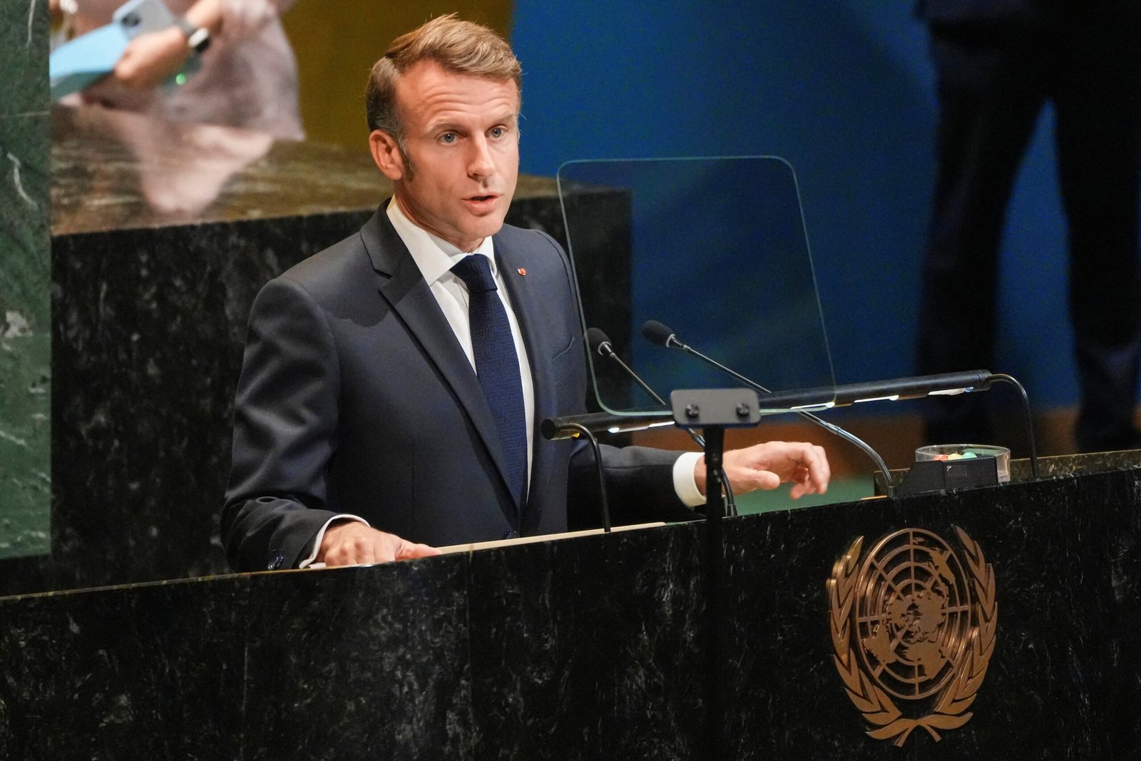 O presidente da França, Emmanuel Macron, declarou nesta
