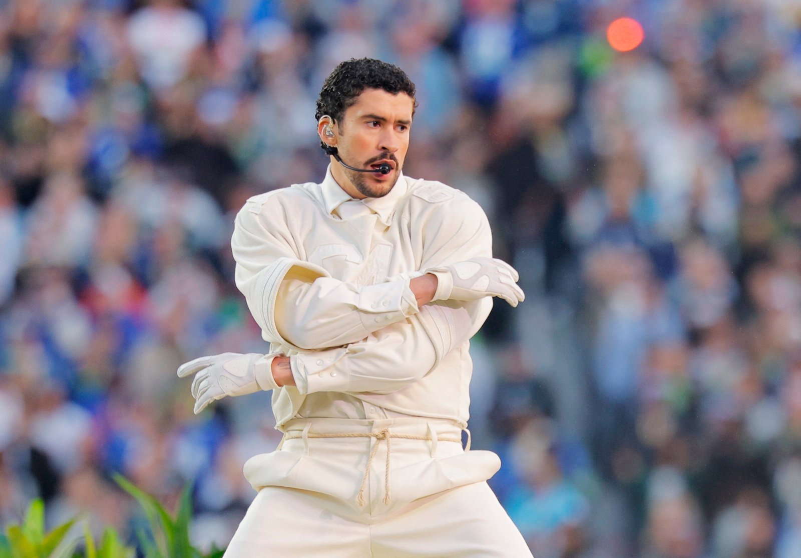 Um grupo de fãs encontrou o cantor porto-riquenho Bad Bunny