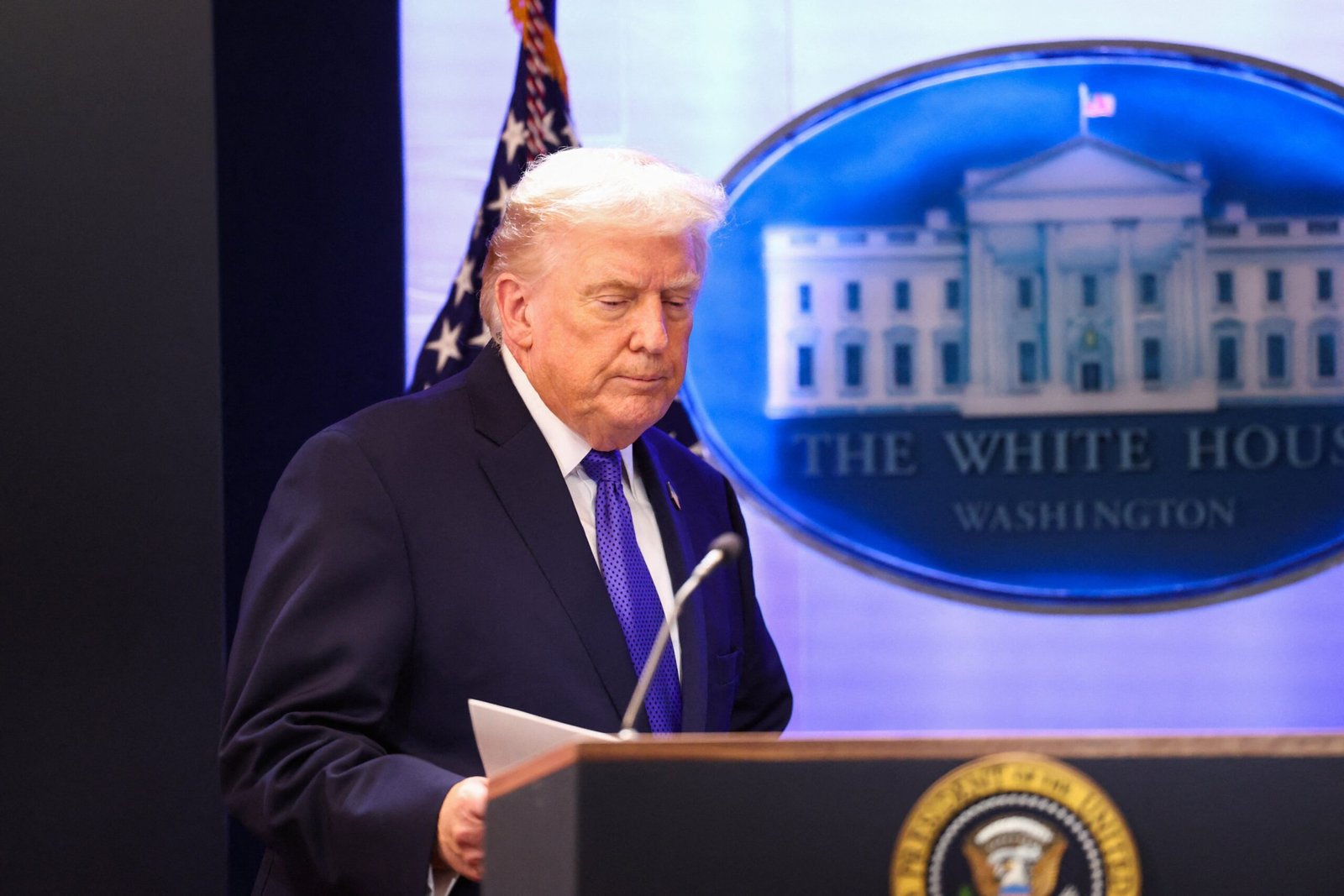 O presidente Donald Trump anunciou uma tarifa global