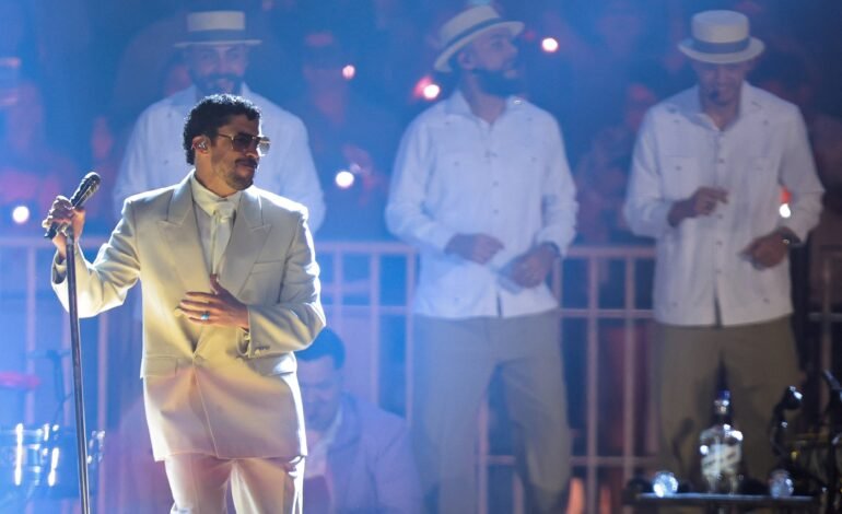 Bad Bunny realizou sua primeira apresentação no Brasil