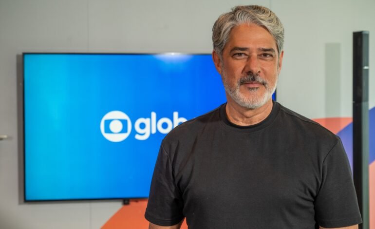 William Bonner vai estrear como apresentador e repórter