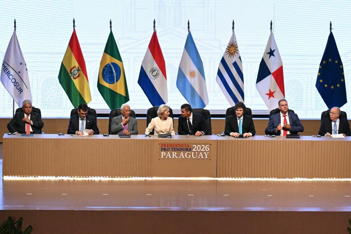 Líderes da União Europeia (UE) e do Mercosul assinaram, em