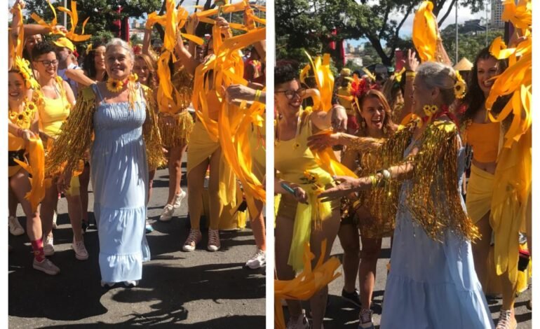 O Bloco da Esquina desfilou em Belo Horizonte