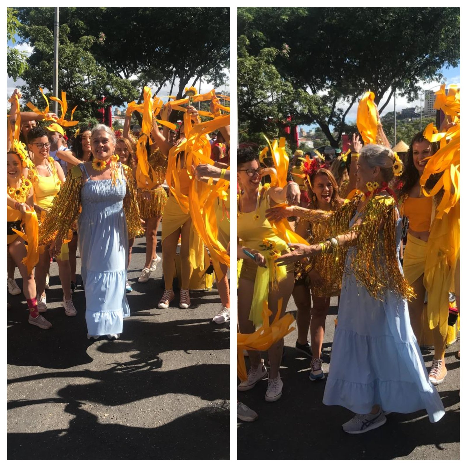 O Bloco da Esquina desfilou em Belo Horizonte