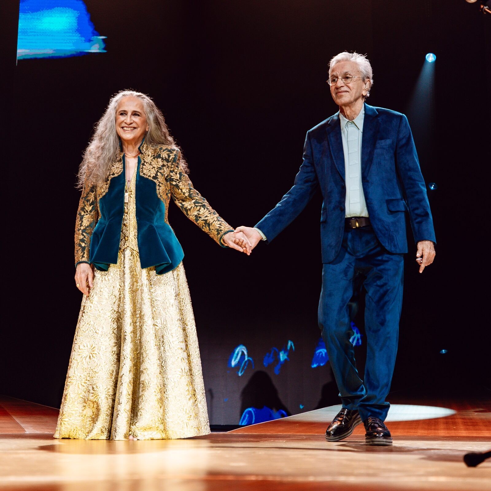 Maria Bethânia e Caetano Veloso ganharam o Grammy