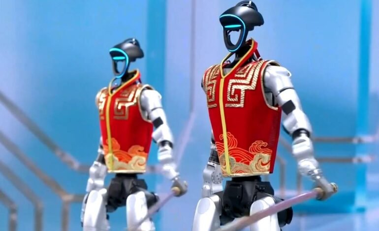 Robôs humanoides foram destaque na gala do Festival