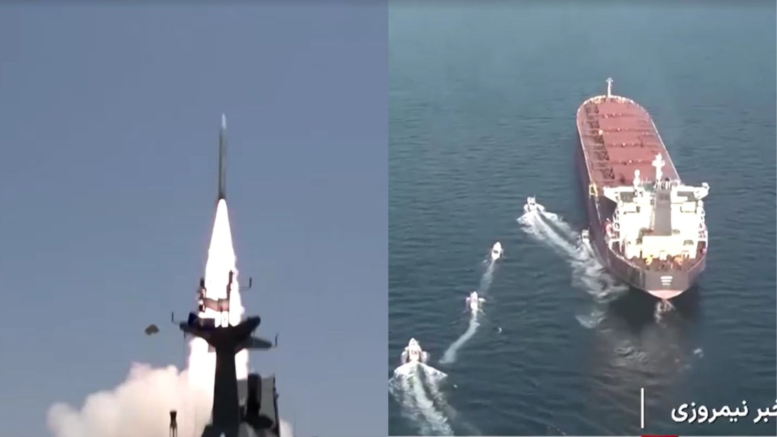 Irã divulga imagens de exercícios militares da Guarda