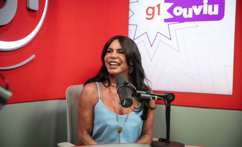 A cantora Gretchen revelou, em entrevista ao g1