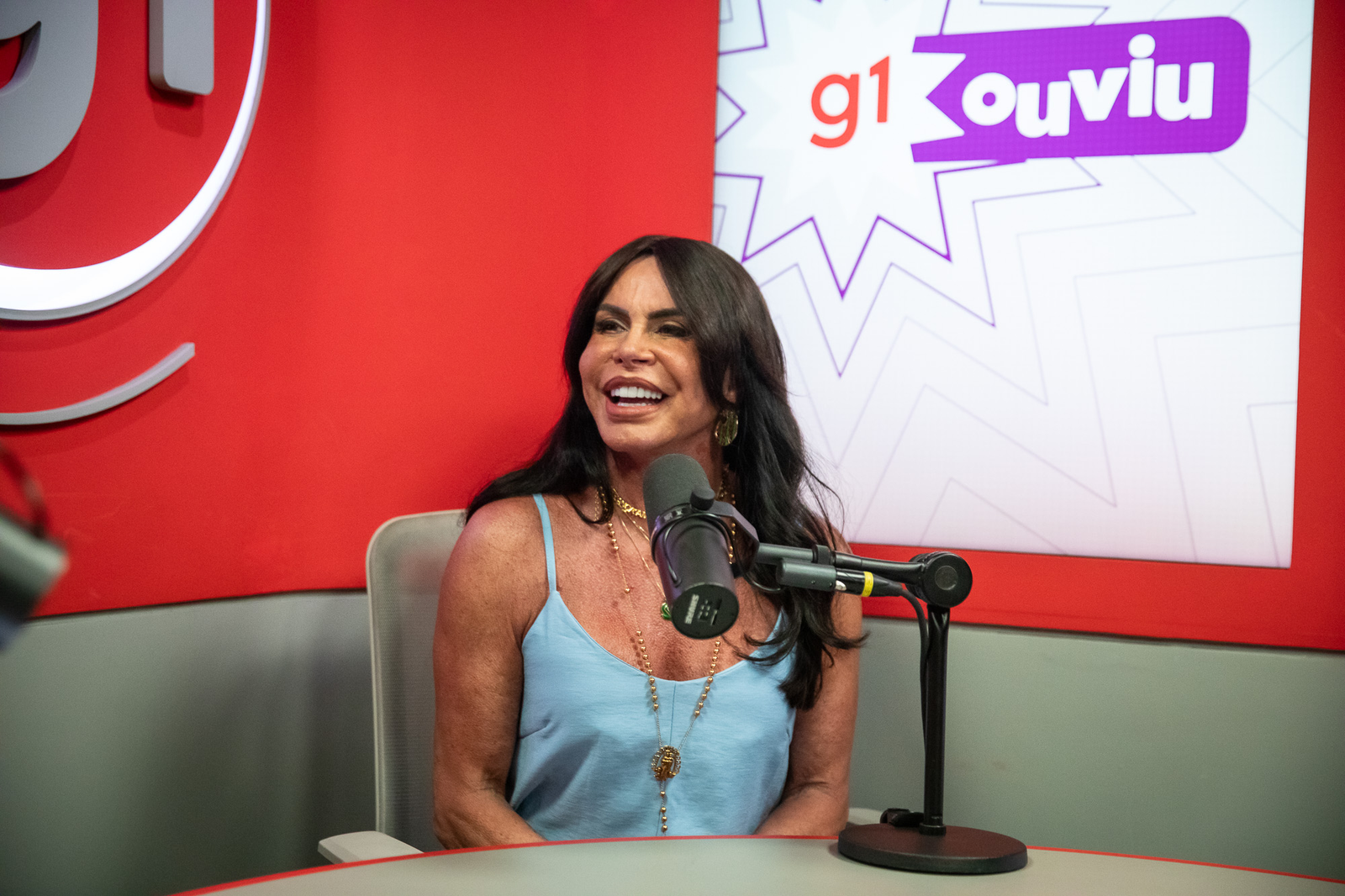 A cantora Gretchen revelou, em entrevista ao g1