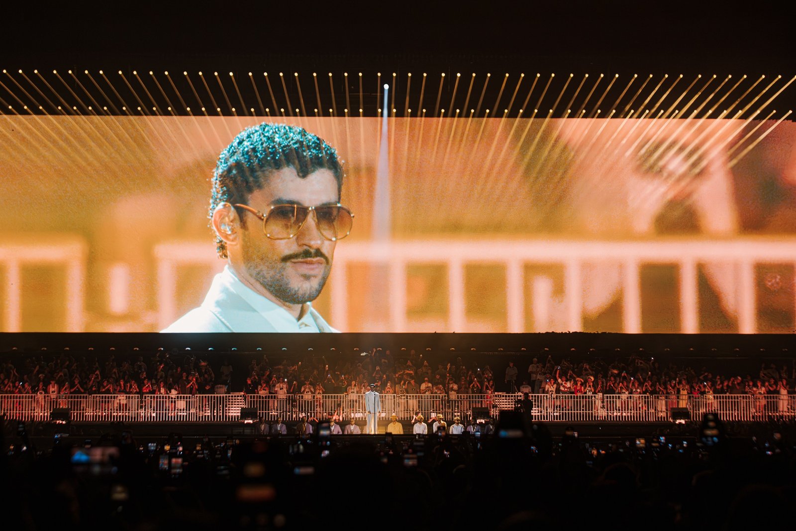 O cantor porto-riquenho Bad Bunny realizou seu primeiro