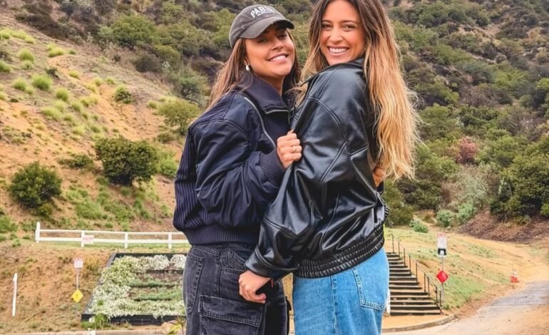 A cantora Lauana Prado e a influenciadora Tati