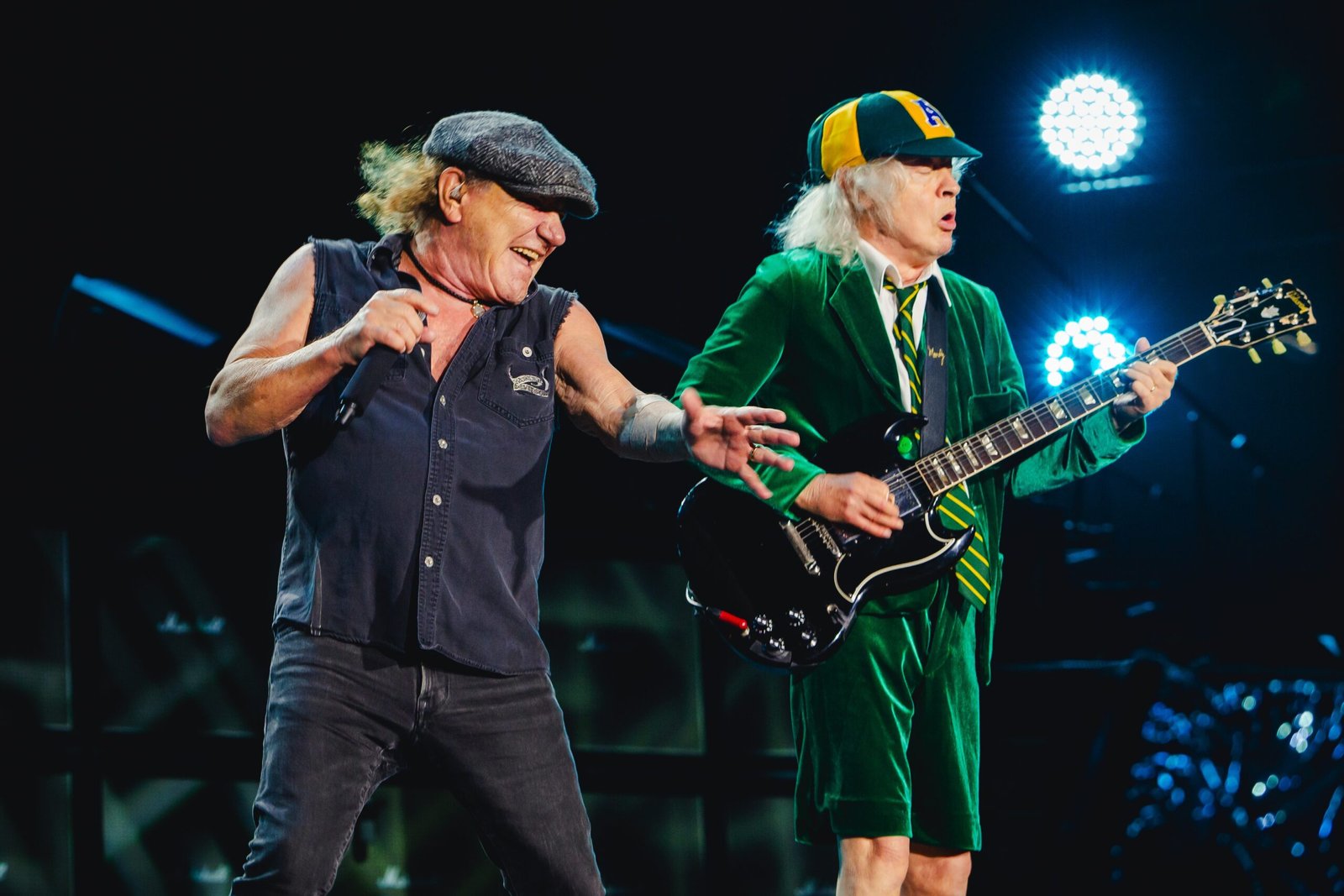 A banda AC/DC retornou ao Brasil após 16 anos com